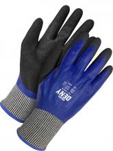 Bob Dale Gloves & Imports Ltd 99-1-9660-8 - Seamless Knit 13 Gauge HPPE Cut Resistant Double Nitrile Dip
