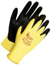 Bob Dale Gloves & Imports Ltd 99-1-9720-8 - Seamless Knit Kevlar  Cut Resistant Black Foam Nitrile Palm