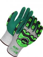 Bob Dale Gloves & Imports Ltd 99-1-9793-7 - Waterproof, Touchscreen, HPPE Sandy Nitrile Palm, TPR Impact