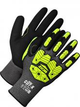 Bob Dale Gloves & Imports Ltd 99-9-9790-6 - Winter Synthetic HPPE Cut Resistant w/Hi-Viz Yellow Impac
