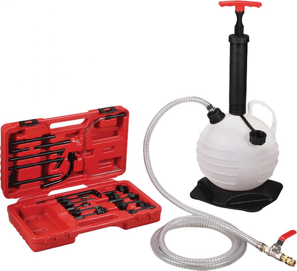 6L MANUAL ATF REFILL TANK WITH 20 ADAPTER SET