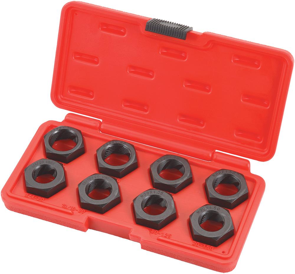 8-PC AXLE SPINDLE RETHREADING SET