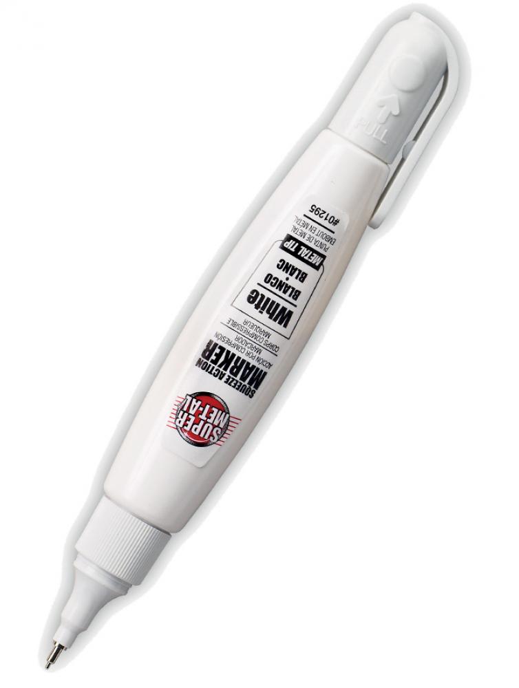 ULTRA-FINE 1.4MM METAL TIP PERMANENT MARKER, YELLOW INK
