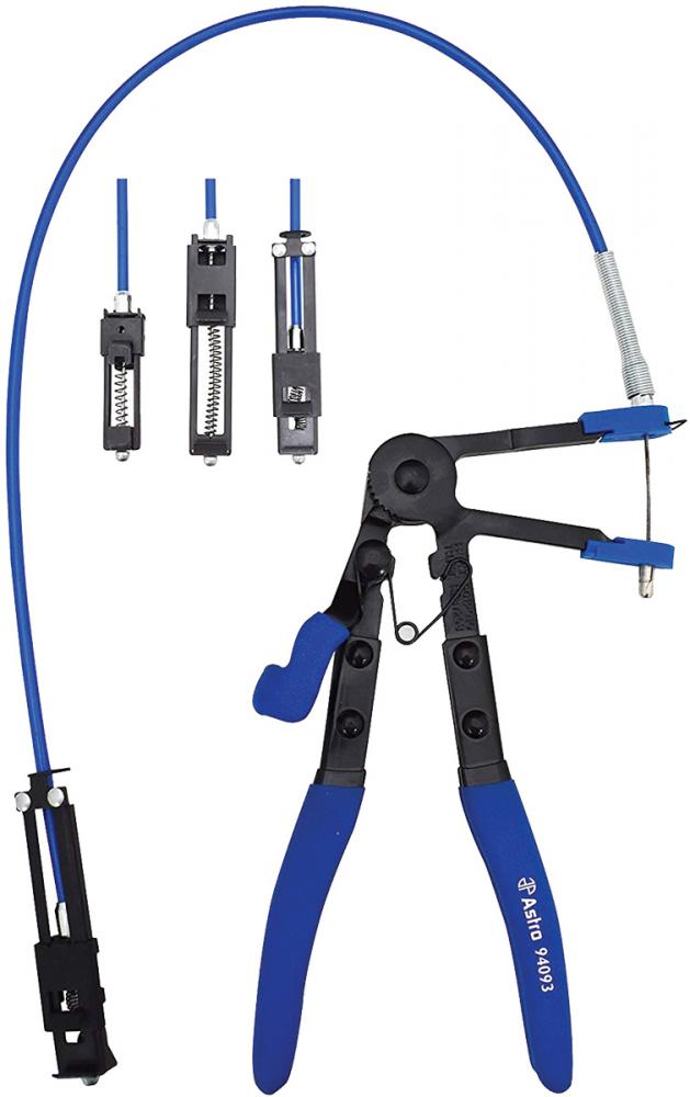 MULTI-CABLE HOSE CLAMP PLIERS WITH 3 CABLES PLUS 4 JAWS: STANDARD