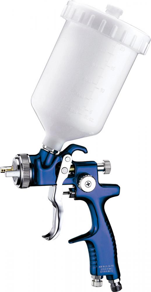 EURO PRO 1.7MM NOZZLE HIGH EFFICENCY/HIGH TRANSFER PAINT GUN WITH PLASTIC CUP, 600 ML
