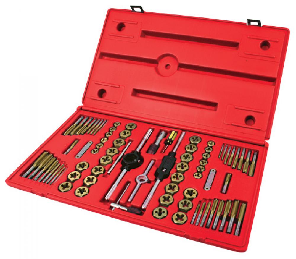 76PC FRACTIONAL & METRIC TAP & DIE SET