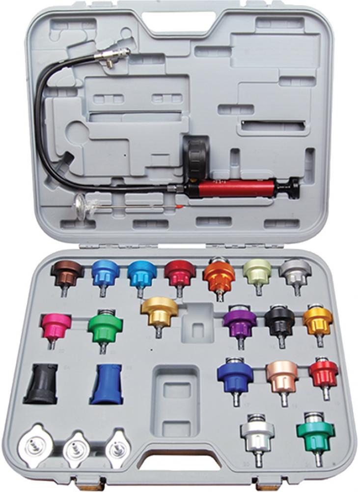 25PC RADIATOR PRESSURE TEST KIT