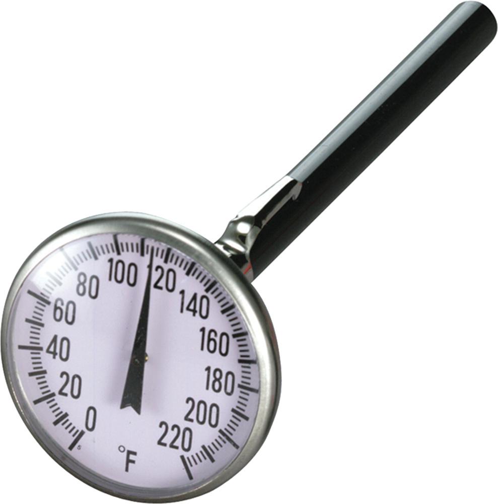 1-3/4&#34; DIAL ANALOG POCKET THERMOMETER, 0-220°F