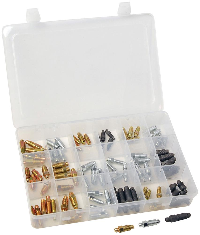 90 PIECE BRAKE BLEEDER SCREW ASSORTMENT