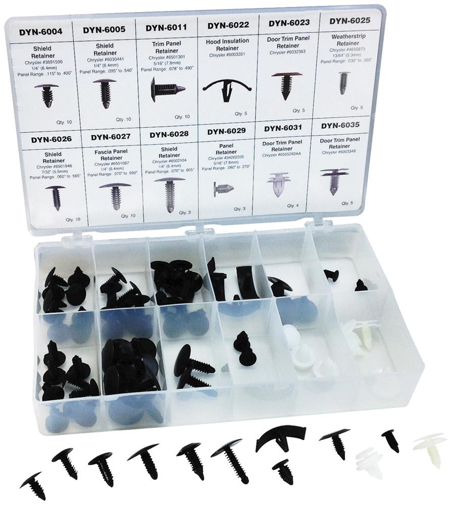 80PC CHRYSLER RETAINER ASSORTMENT