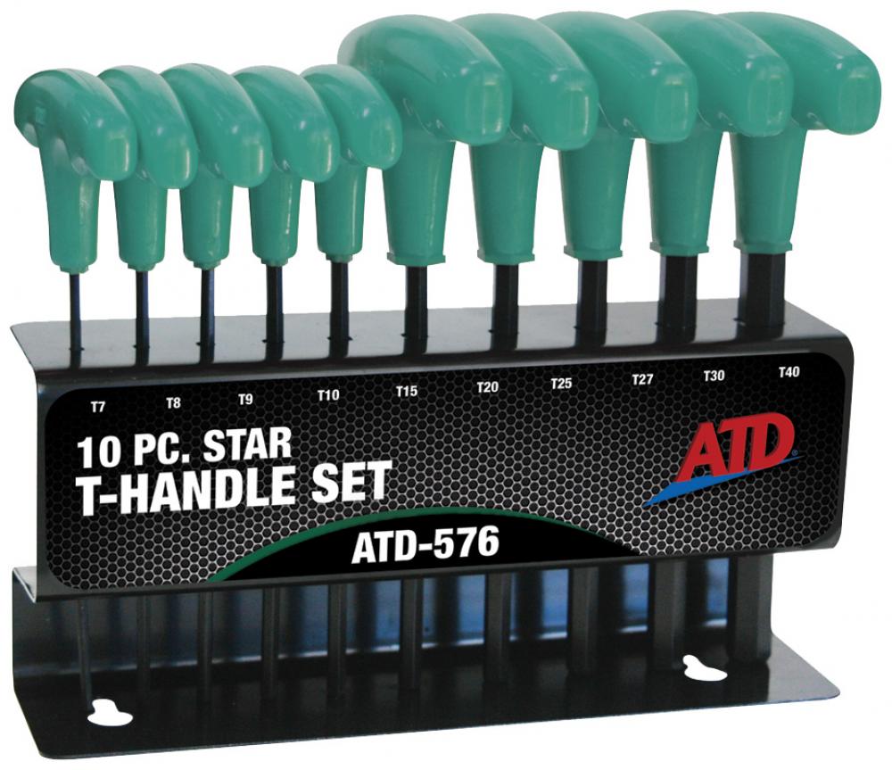 10PC TORX T-HANDLE SET