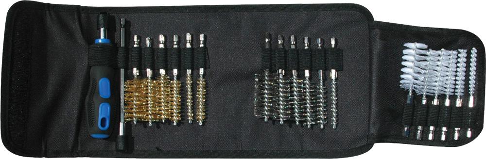 20 PC. TWISTED WIRE TUBE BRUSH SET