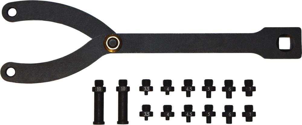 VARIABLE PIN SPANNER WRENCH