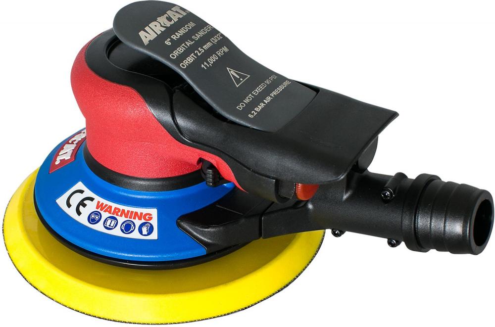 6&#34; SANDER, 3/32&#34; ORBIT, 1100 RPM, SELF VACUUM