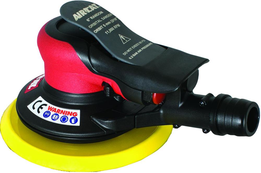 6&#34; SANDER, 3/16&#34; ORBIT, 1100 RPM, SELF VACUUM