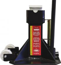 G2S AME-14401 - 44-TON PAIR OF HEAVY DUTY PIN STYLE JACK STANDS WITH WHEELS AND HANDLE (22T PER PAIR)