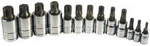 G2S ATD-13780 - 13 PC 6 LOBE POLYDRIVE BIT SOCKET SET