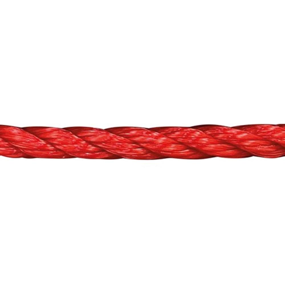 TWISTED POLYPRO ROPE RED 1/2X335&#39;