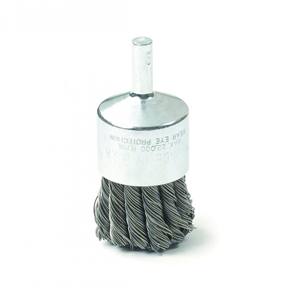BRSH WIRE END KNOT TYPE 1