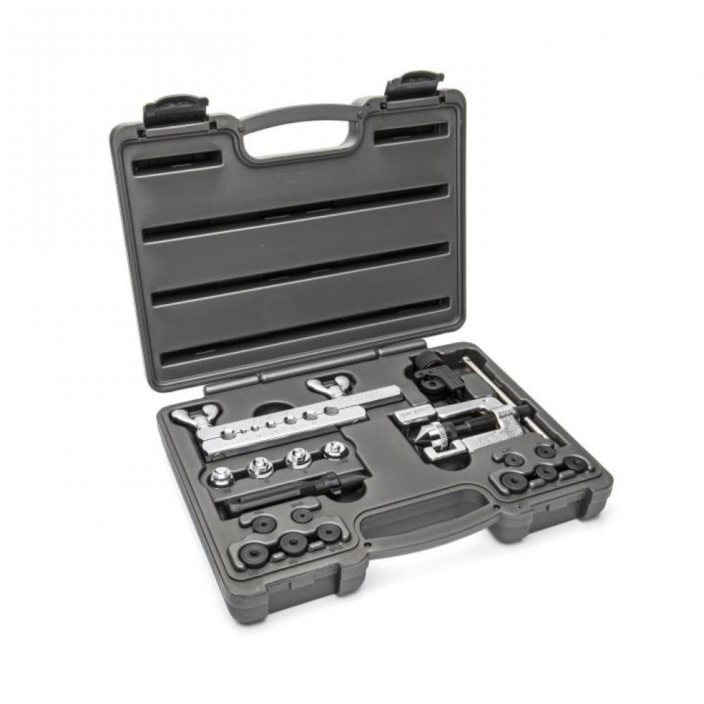 18 Pc. Combined Double/Bubble Flaring Tool Kit