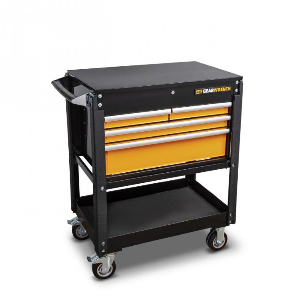 33&#34; 4 Drawer Tool Cart