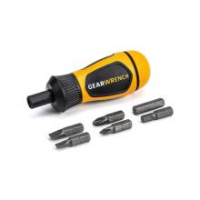 GearWrench 80401 - GW STUBBY 6IN1 RATCHET MULTIBIT DRIVER