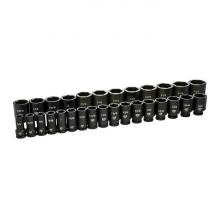 GearWrench 84037 - 29 Pc. 3/4" Drive 6 Point SAE Deep Impact Socket Set