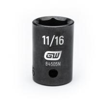 GearWrench 86861 - 1/2"DRIVE 11/16" STANDARD IMPACT SOCKET