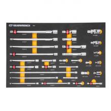 GearWrench 81372T - MODSET 1/4 3/8 1/2 DRIVE TOOL SET, 29PC