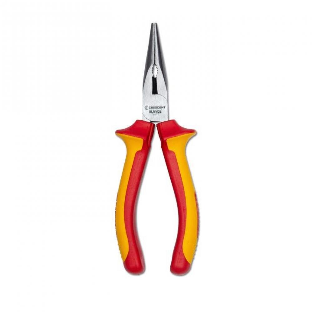 PLIER, 6&#34;, LONG NOSE, INSULATED