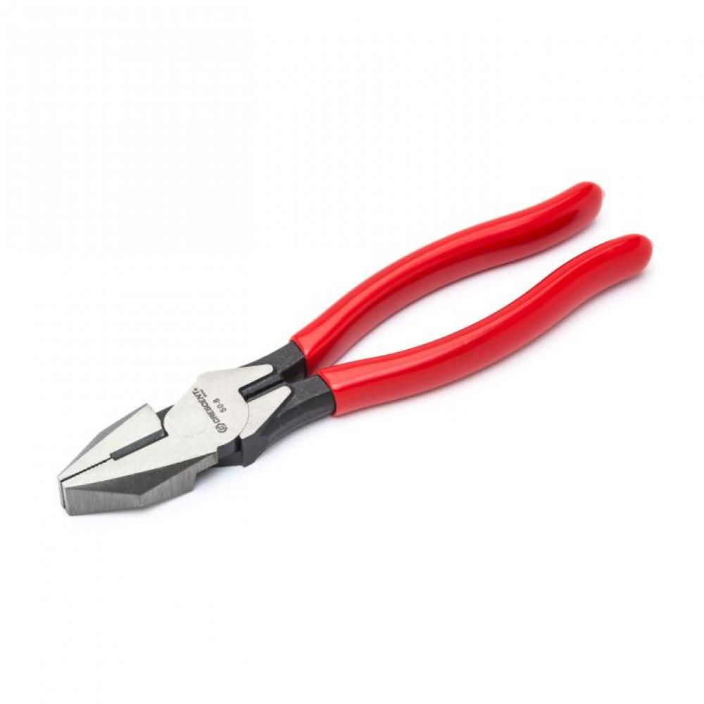 9-1/4&#34; Lineman’s High Leverage Solid Joint Pliers, Cushion Grip