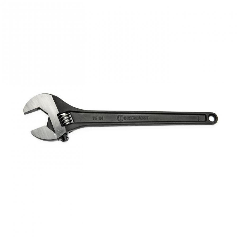 15&#34; Adjustable Black Oxide Tapered Handle Wrench