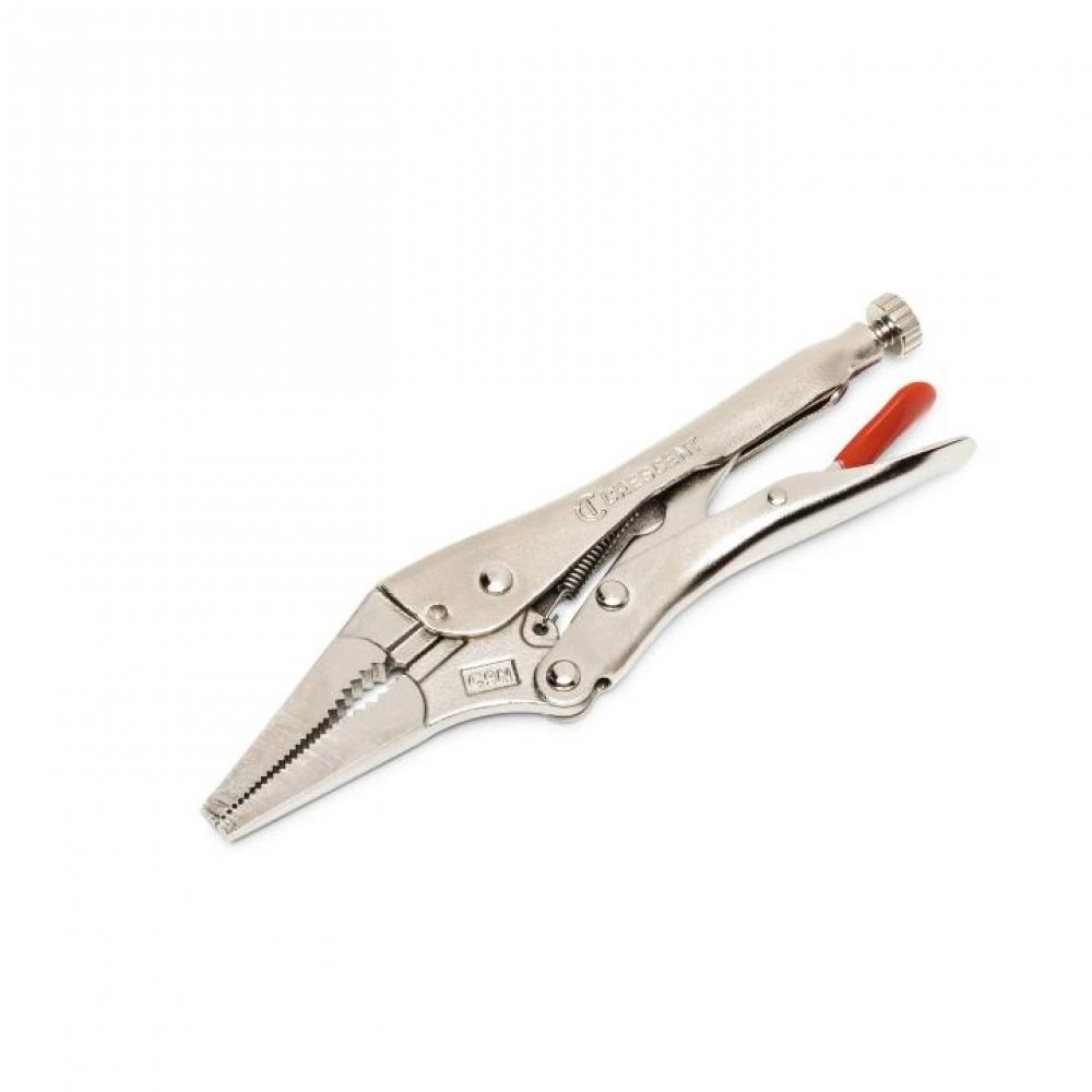 9&#34; Long Nose Locking Pliers with Wire Cutter