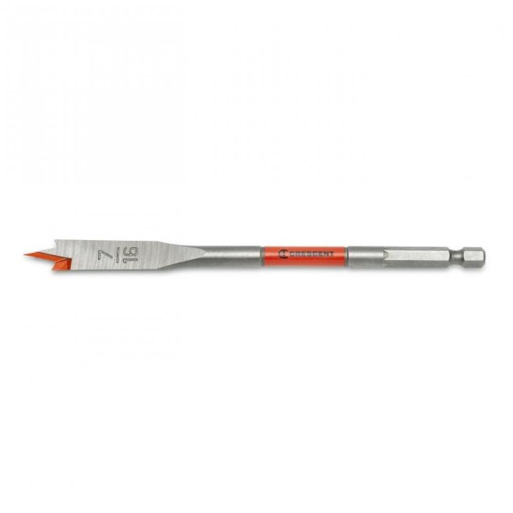 FLAT SPADE DRILL BIT,6&#34;,7/16&#34;