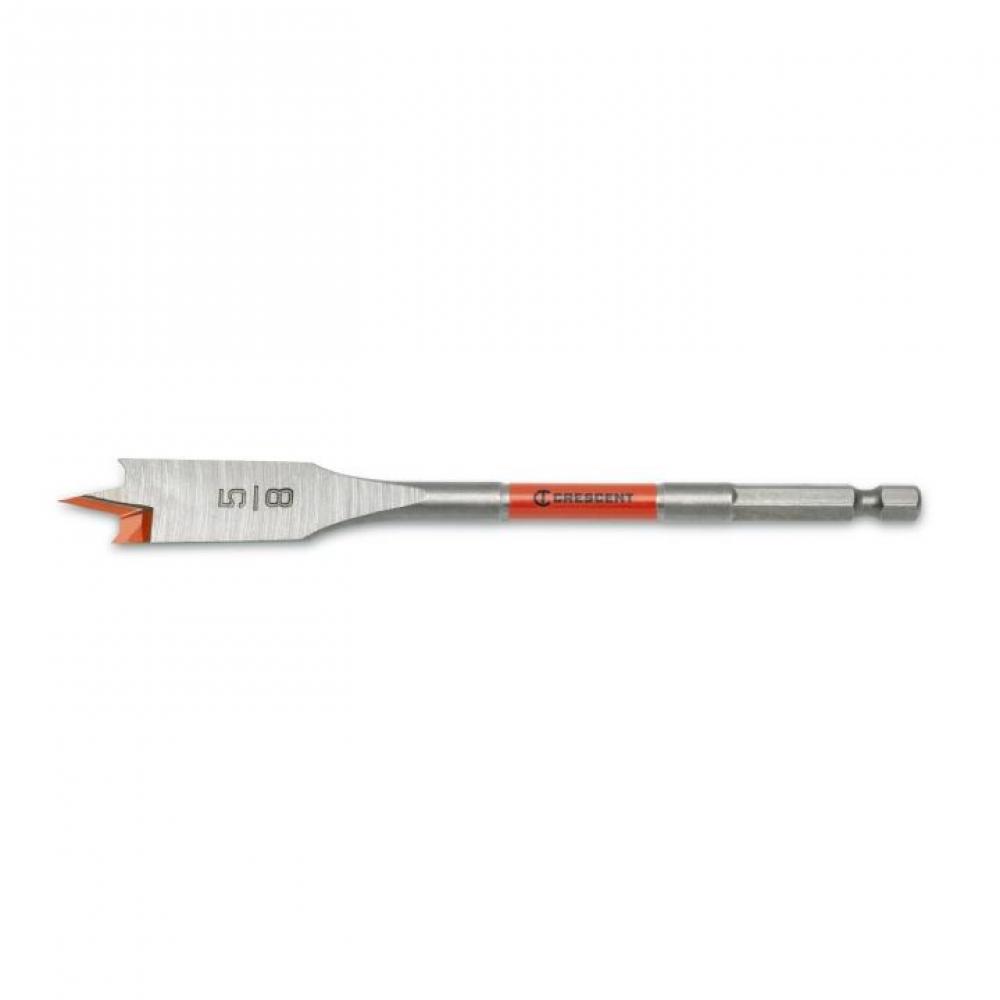 FLAT SPADE DRILL BIT,6&#34;,5/8&#34;