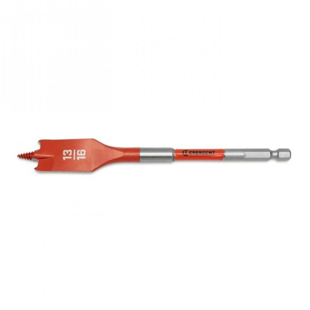 SCREW POINT PADDLE DRILL BIT, 6&#34;, 13/16&#34;