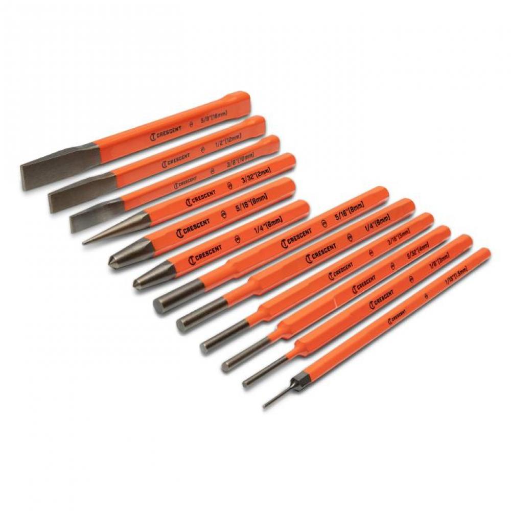 12 Pc. Punch and Chisel Set