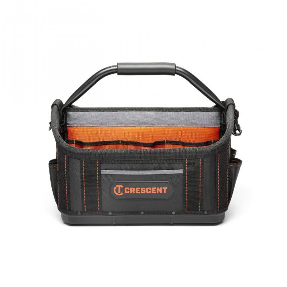 TOOL BAG,17&#34; TRADESMAN OPEN TOP