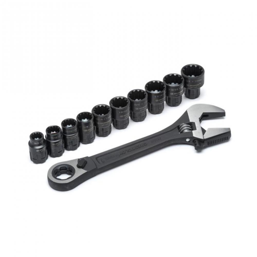 X6™ – Pass-Thru™ Adjustable Wrench Set