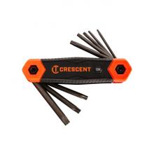 Crescent CHKFT8 - 8 Pc. Folding Hex Key Set, Torx®