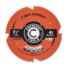 Crescent CSBFC-704 - 7-1/4" x 4-Tooth Fiber Cement Circular Saw Blade
