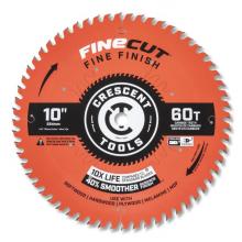 Crescent CSBFF-1060 - 10" x 60-Tooth FineCut™ Fine Finishing Circular Saw Blade