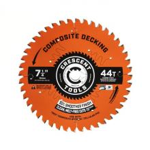 Crescent CSBTX-744 - 7-1/4" x 44-Tooth Composite Decking Circular Saw Blade