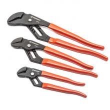 Crescent RT200SET3-05 - 3 Pc. Straight Jaw Dipped Handle Tongue and Groove Plier Set 7", 10" & 12"
