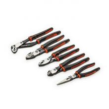 Crescent Z2SET5CG-06 - 5 Pc. Z2 Mixed Dual Material Plier Set