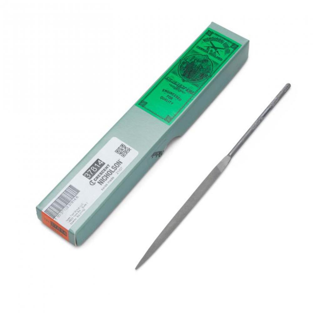 6-1/4&#34; 2 Cut Half Round Needle File