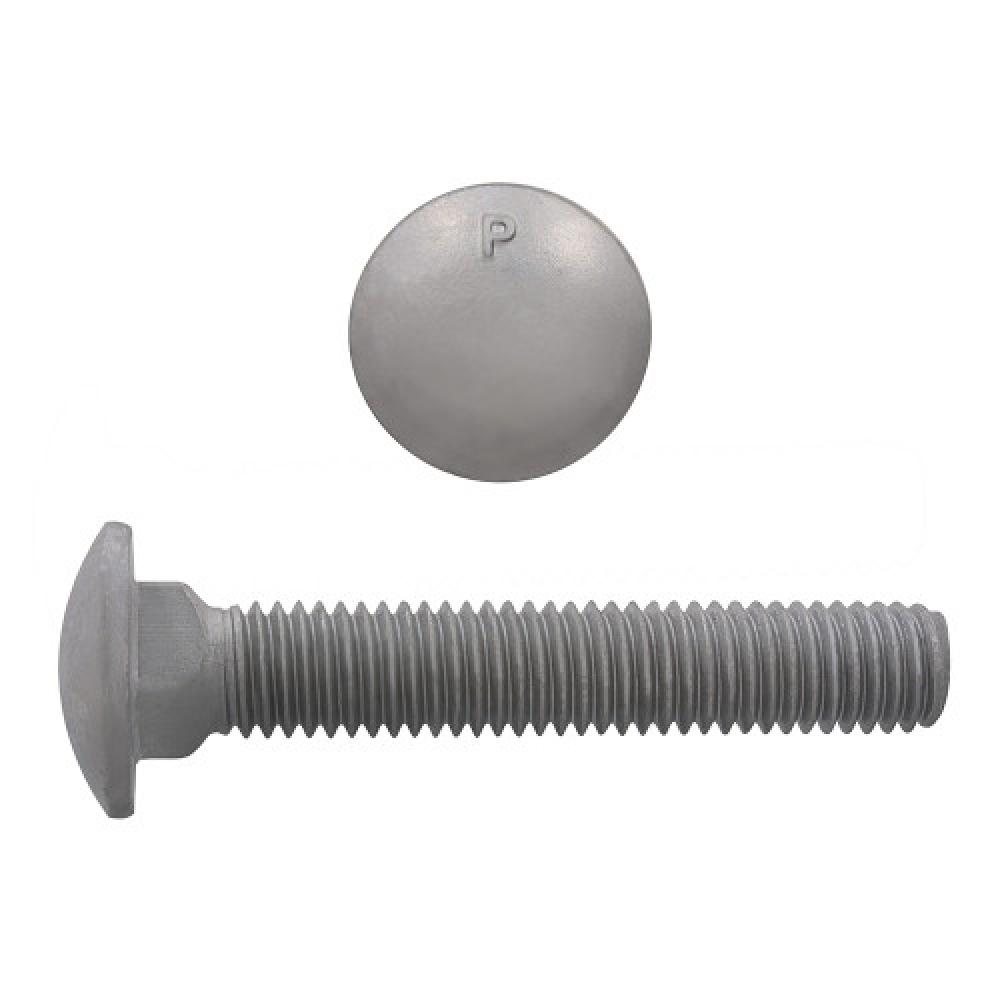 Hardware Essentials Clothesline Hook Bolt with 2 Hex Nuts (3/8&#34;-16 x 7-1/4&#34;)