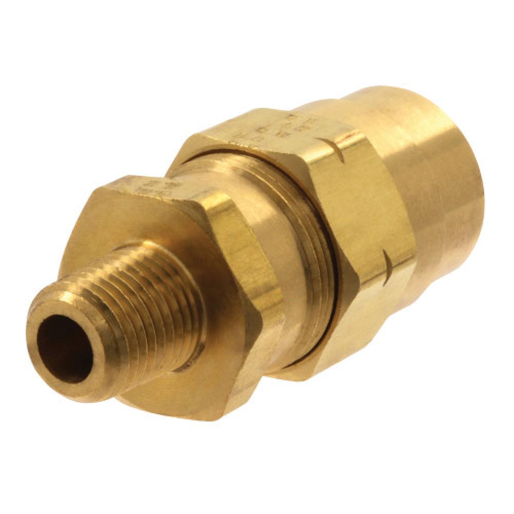 1/2&#34;x1/2&#34; D.O.T. Air Brake Connector Assembly Brass