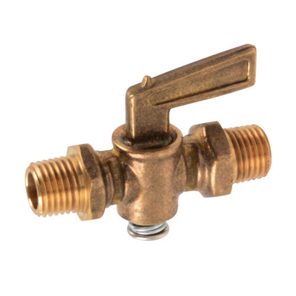 1/4&#34; Drain Cock Plug Type Brass