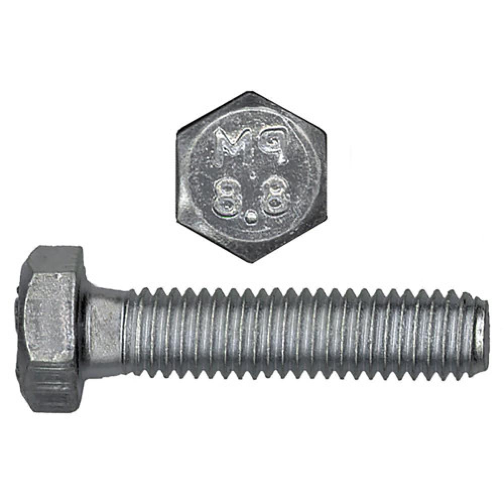 M6-1.00 x 30mm Metric Hex Bolts Bolts Class-8.8 DIN-933 Zinc